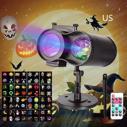 Outdoor waterproof double tube animated watermark LED light with IP65 rating for garden use.