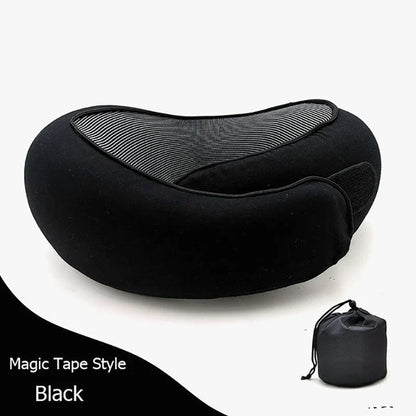 Comfortable U-Shaped Travel Neck Pillow in various colors, designed to provide superior neck support and relaxation during long journeys.