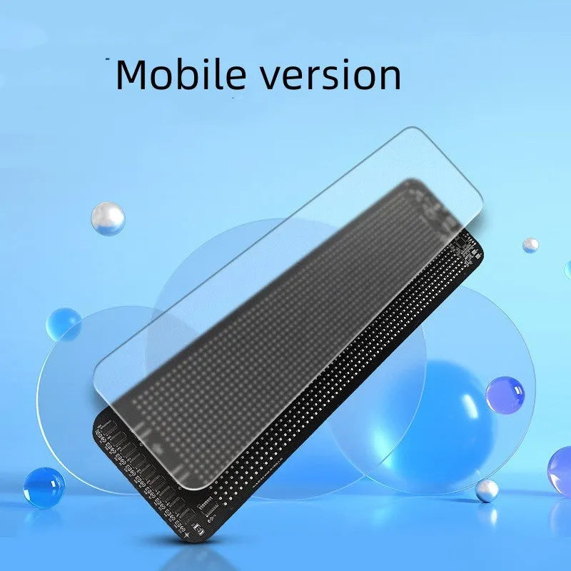 Remote control Bluetooth voice LED display screen with full colour display and USB power connection