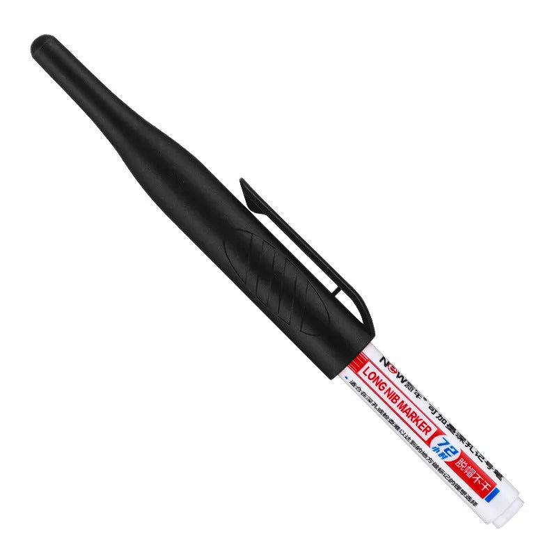 15.2 cm woodworking oil marker with quick-drying waterproof ink in black, red, blue, green