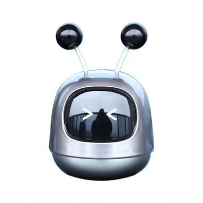 Robot car shaped vent mounted aromatherapy diffuser for vehicles with 40ML fragrance gel capacity
