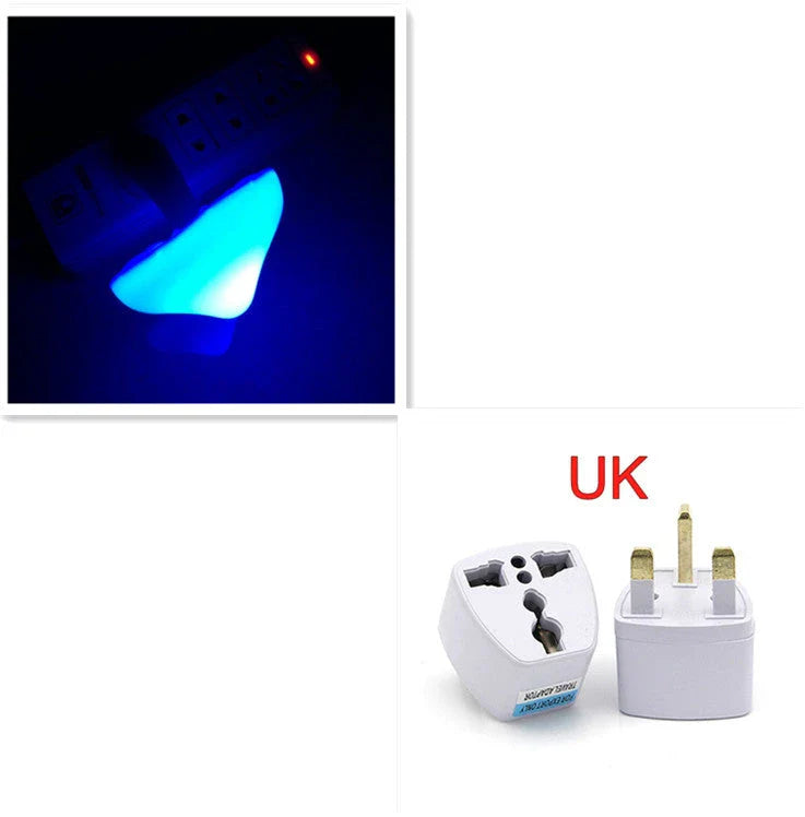 Dimmable mushroom-shaped LED night light with sensor - provides warm white glow for bedroom, nursery, and home decor