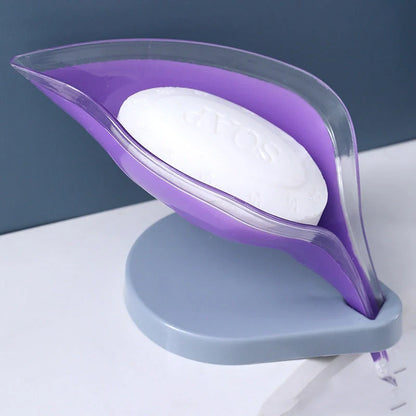 ABS soap holder with suction cup in various colours for sink organisation