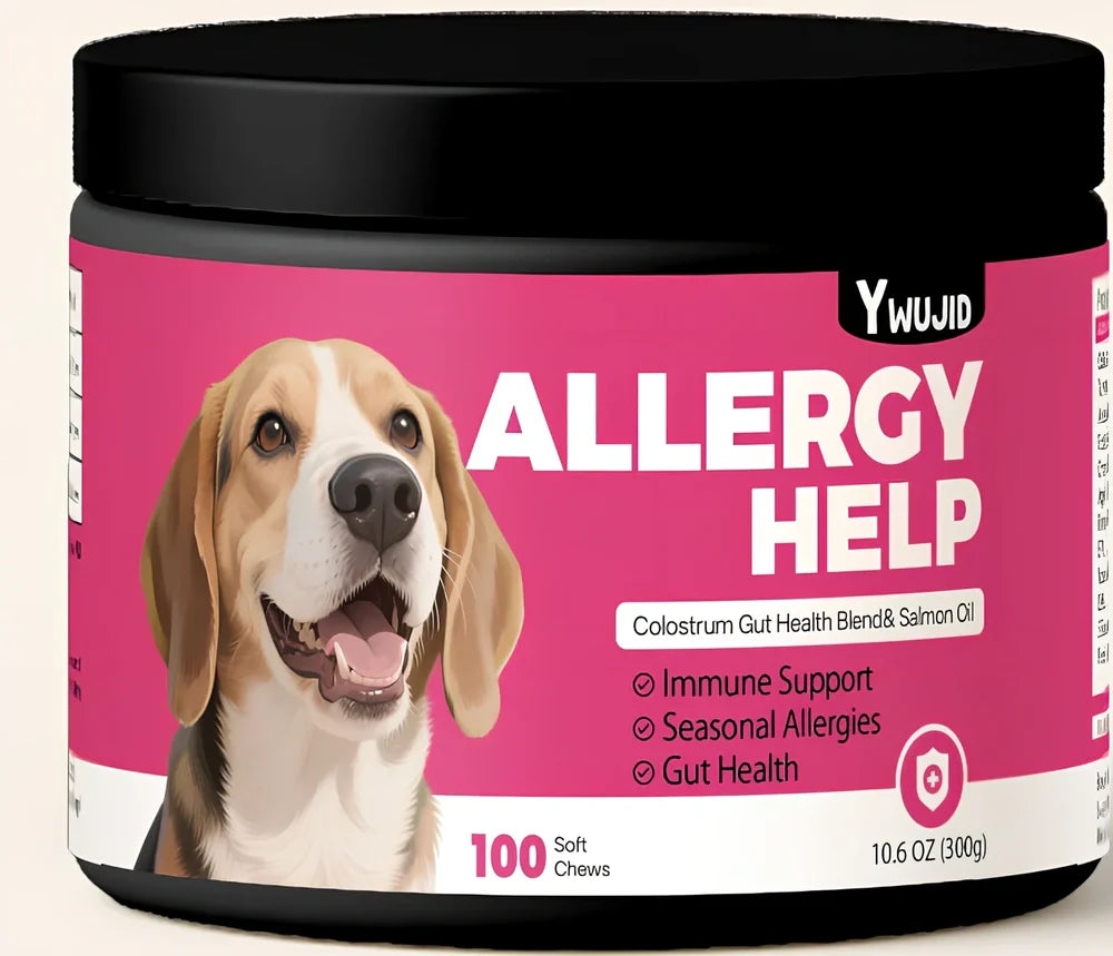 300g anti-allergy soft granules supplement in canister for immune support