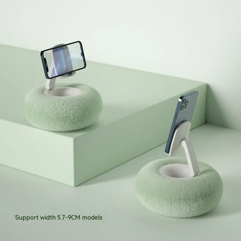 ABS plastic rotating bracket holding a tablet, showing height adjustment and rotation features with colour options