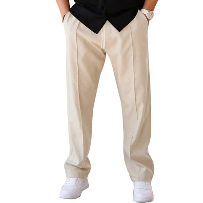 Comfortable and stylish drawstring waist casual pants for men in a variety of colors and sizes