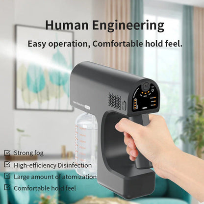 Versatile USB Rechargeable Disinfection Sprayer: Handheld Sanitizer for Home and Body