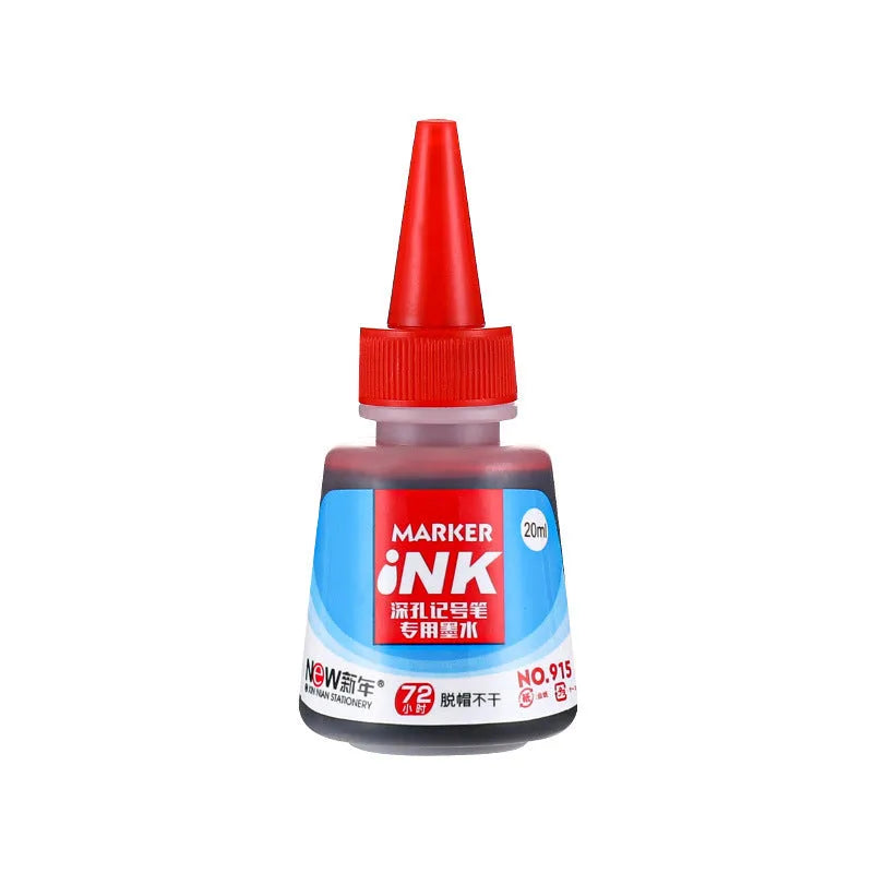 15.2 cm woodworking oil marker with quick-drying waterproof ink in black, red, blue, green