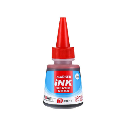 15.2 cm woodworking oil marker with quick-drying waterproof ink in black, red, blue, green