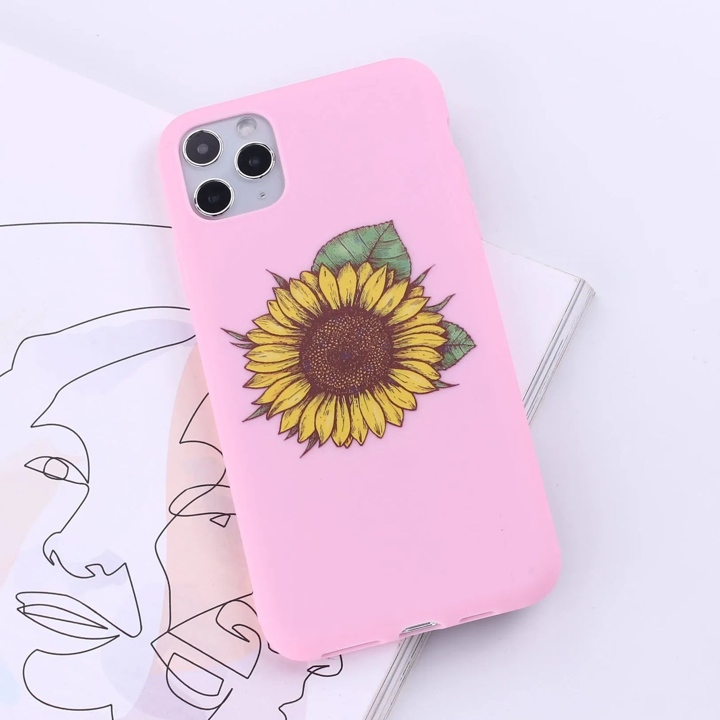 A selection of colourful TPU back cover cases for various Apple iPhone models.