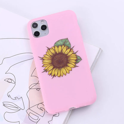 A selection of colourful TPU back cover cases for various Apple iPhone models.