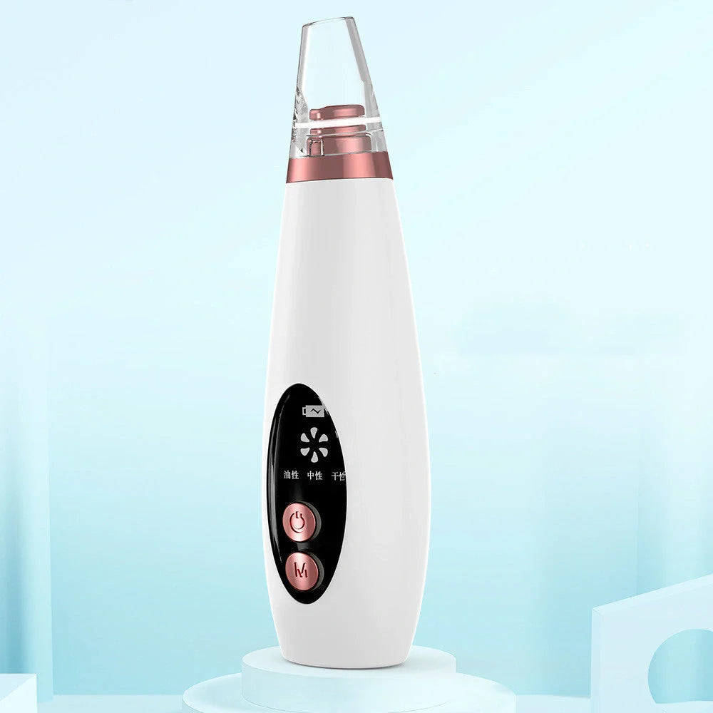 Microcrystalline Blackhead Removal Device with powerful suction for deep pore cleansing and flawless skin