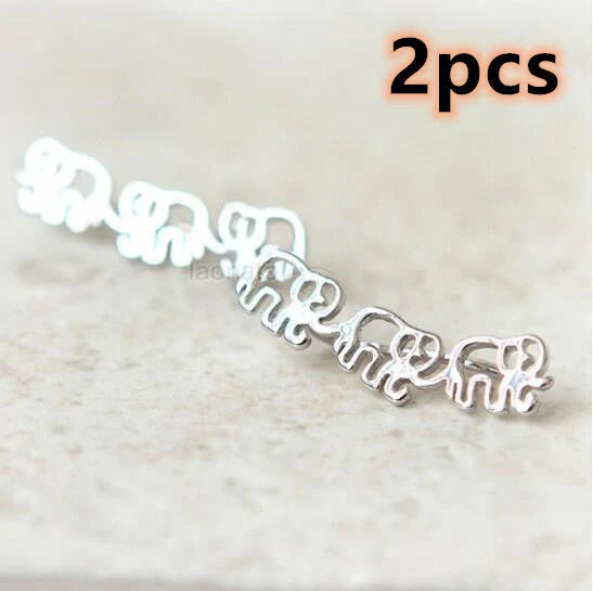 Daisies stud earrings for women in gold and silver, lightweight and durable alloy construction