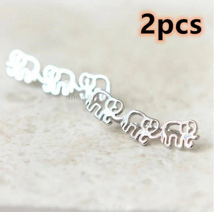 Daisies stud earrings for women in gold and silver, lightweight and durable alloy construction