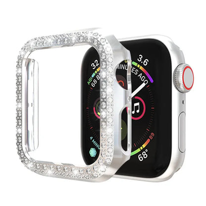 Hard polycarbonate protective case for Apple Watch in multiple colours and sizes