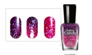 7ml oily warming nail polish bottle in a selected shade from W01 to W33, 33 colour options