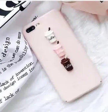 3D cartoon cat silicone TPU phone case for iPhone models, showing soft texture and anti-knock protection