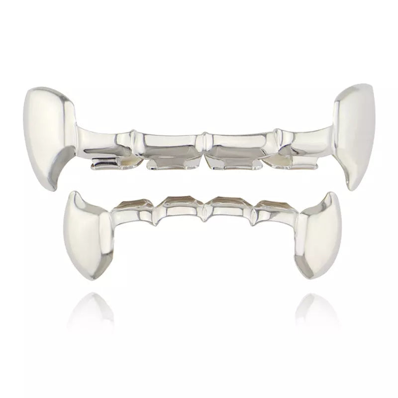 Adjustable Halloween Vampire Zombie Dentures for a spooky custom fit