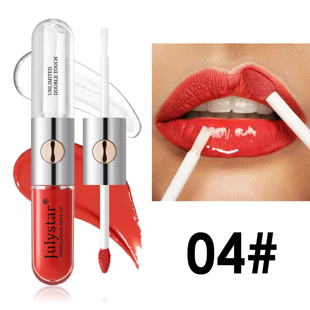 Women's lasting lip gloss in 6ml tube with nine shade options from 01Style to 09Style