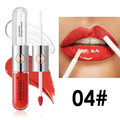 Women's lasting lip gloss in 6ml tube with nine shade options from 01Style to 09Style