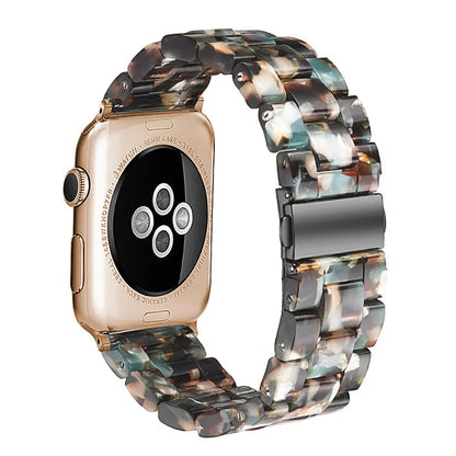 Apple Resin Slim Watch Band in multiple colours showing lightweight 35g construction and compatibility with Apple Watch