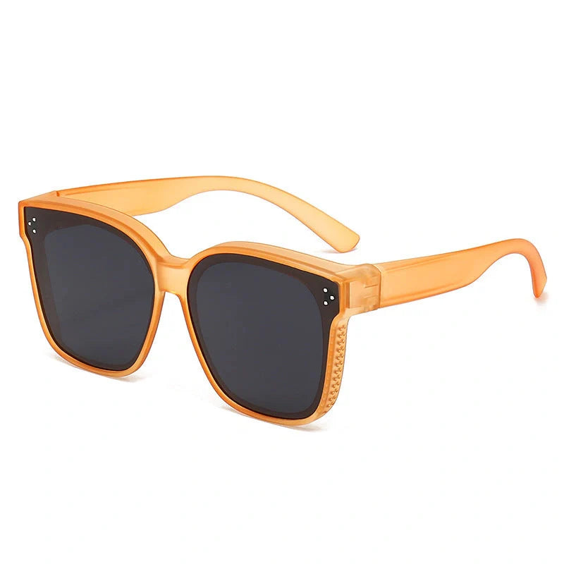 Stylish polarised anti-glare driving sunglasses for summer sun protection
