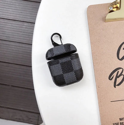 iPhone XS Max hard plastic case with a textured grid pattern and an anti-lost hook on the corner.