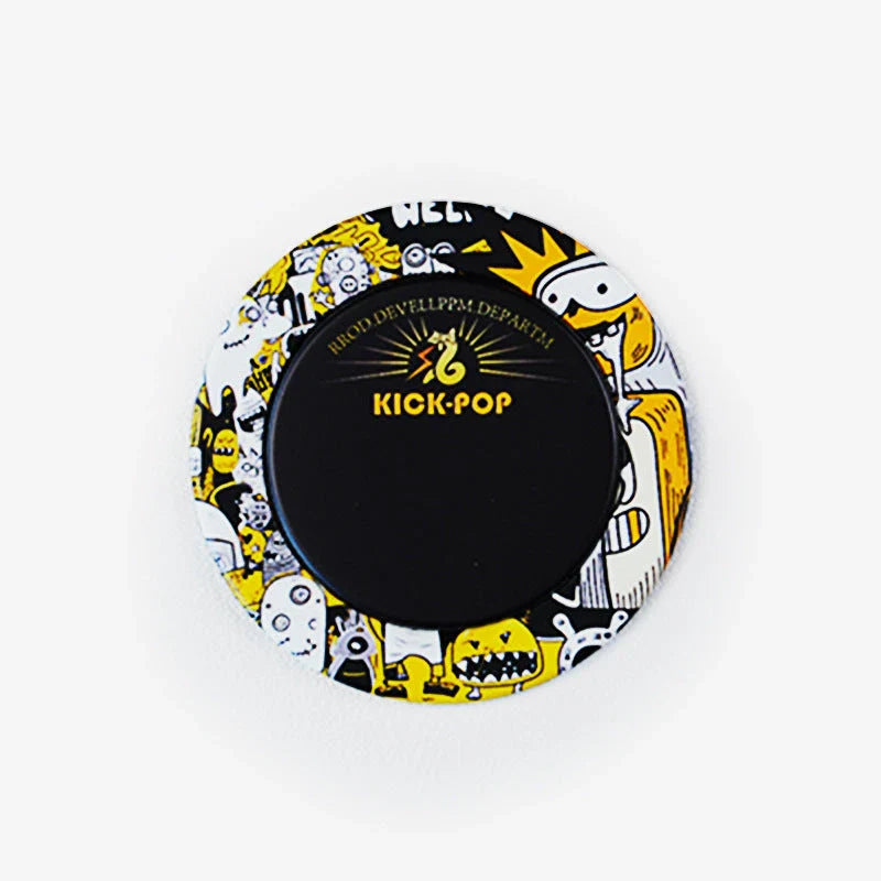 Sleek and secure mobile phone grip with magnetic mount, available in various stylish color options