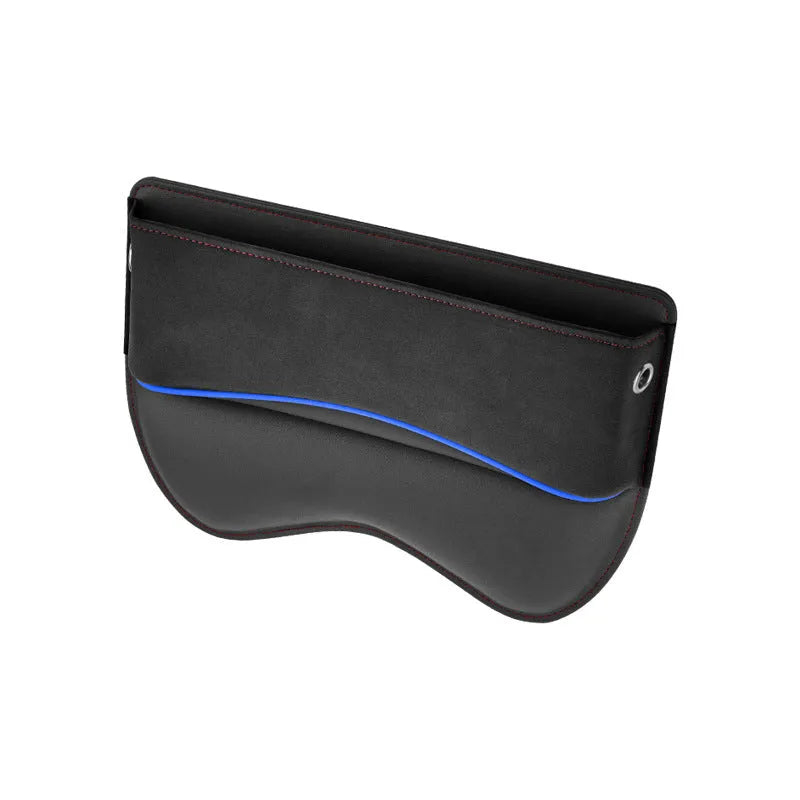 Waterproof leather car seat storage box organiser in a choice of five colours