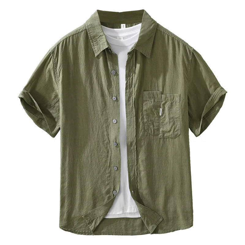 Women's loose casual cardigan in lyocell fabric showing black green purple colour options