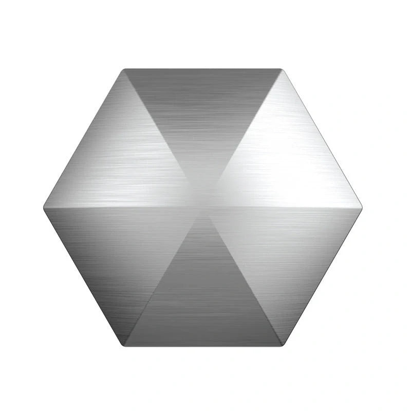Stainless steel and aluminium alloy kinetic skill fingertip spinner for stress relief