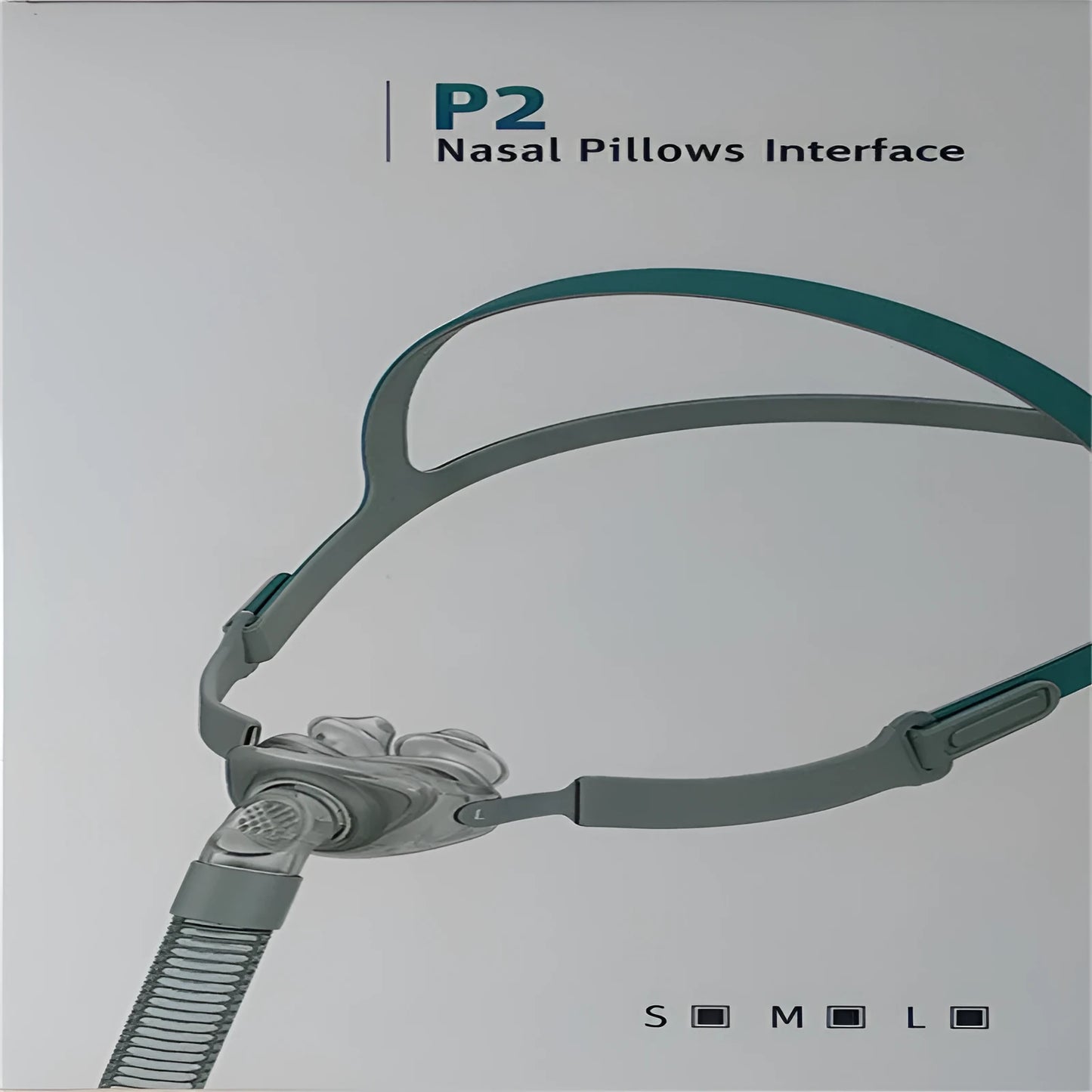 Ventilator nasal pillow accessories kit with silicone cushion and thickened headband