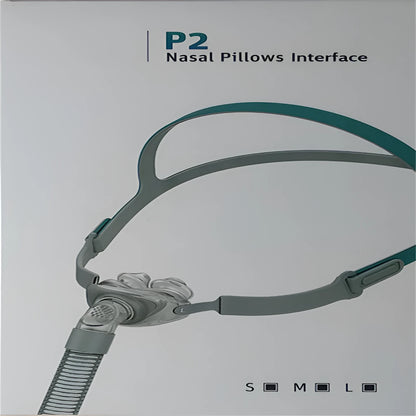 Ventilator nasal pillow accessories kit with silicone cushion and thickened headband