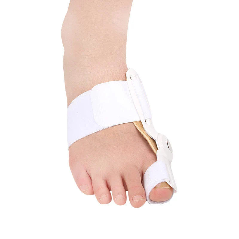 Comfortable bunion corrector sleeves with adjustable straps and arch support for foot pain relief