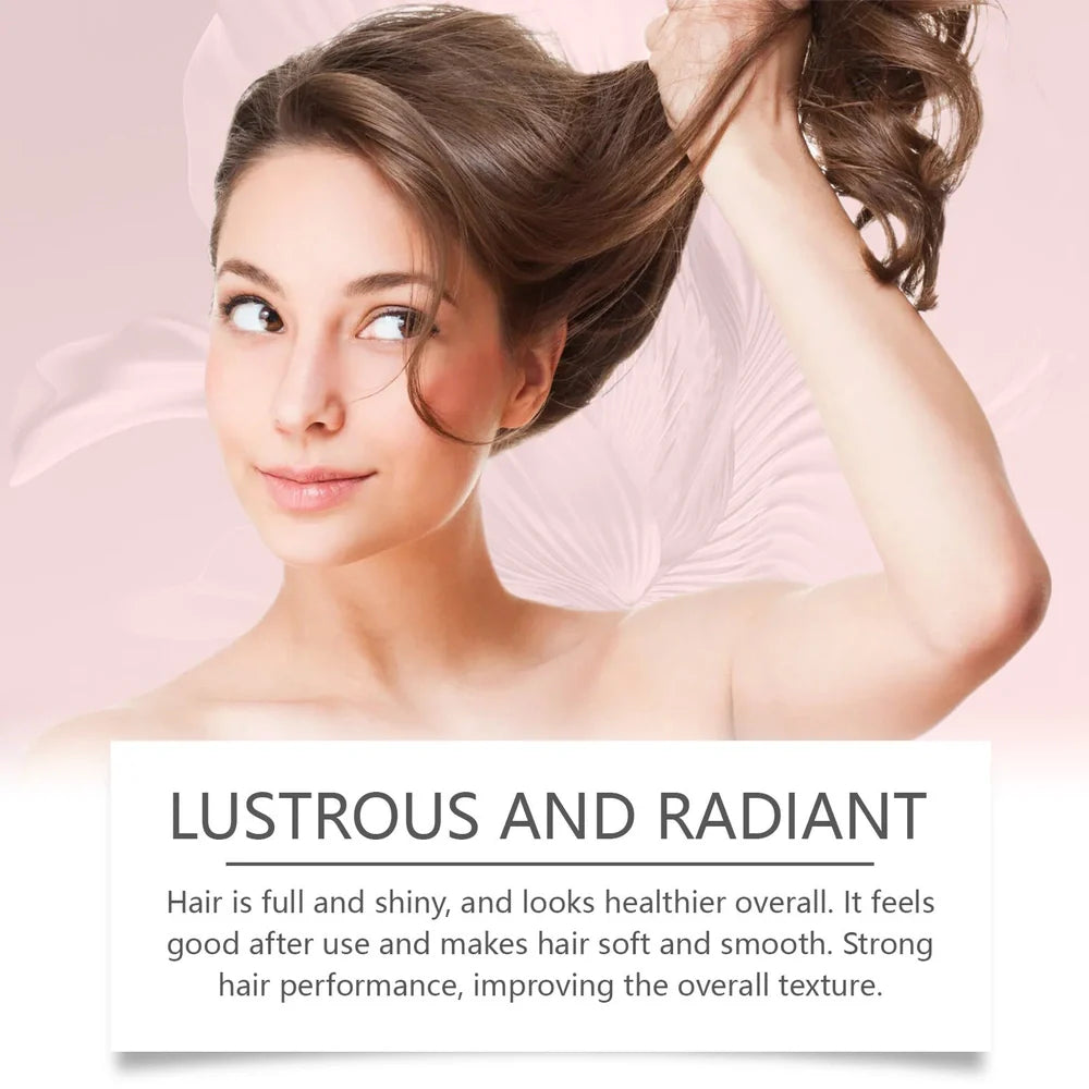 5.5cm cube hair mask with hydrolysed keratin and collagen for protein repair