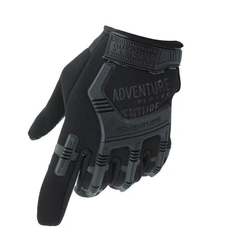 Camouflage full finger gloves for outdoor activities