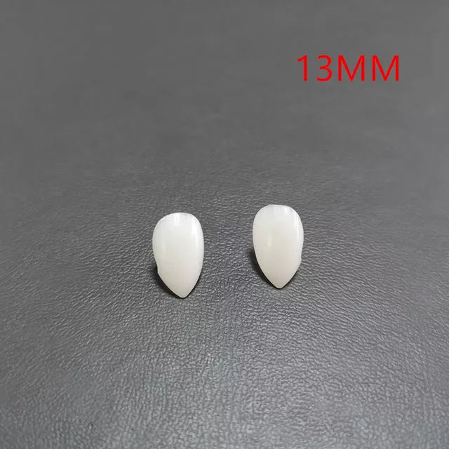 Adjustable Halloween Vampire Zombie Dentures for a spooky custom fit