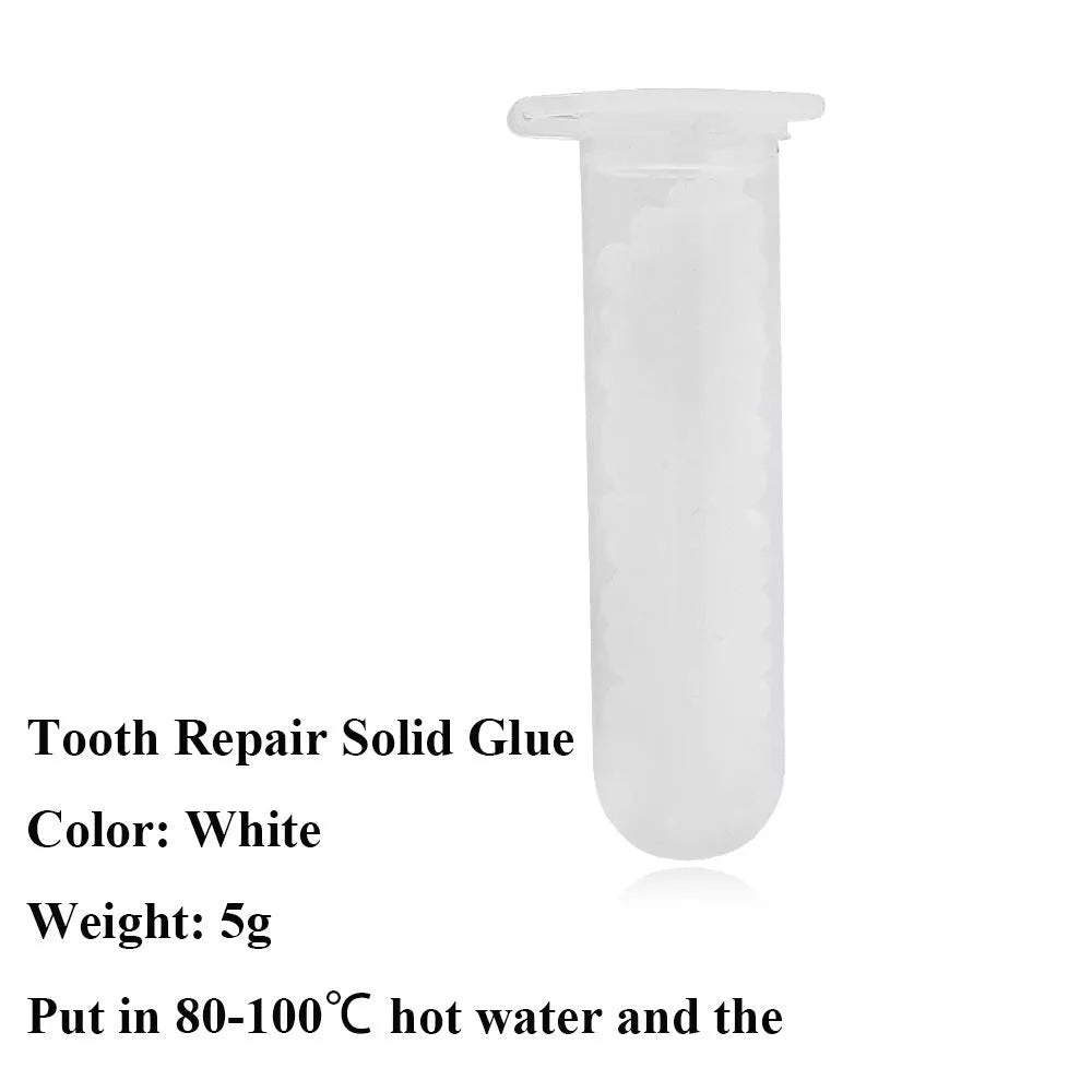 Adjustable Halloween Vampire Zombie Dentures for a spooky custom fit