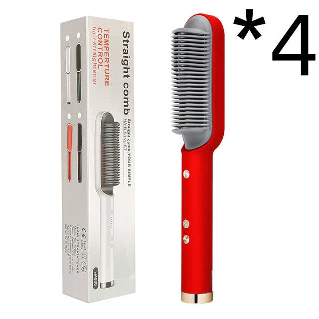 2-in-1 Hair Styler with Tourmaline Ceramic Heating, Intelligent Temperature Control, and Negative Ion Technology