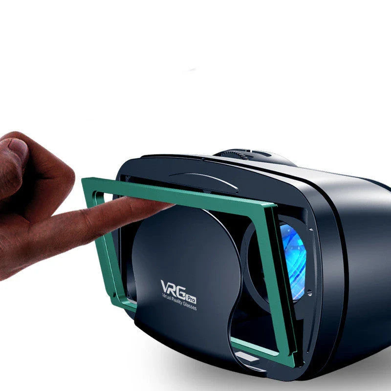 Premium Virtual Reality Headset with Adjustable Optics for Immersive Entertainment on Smartphones