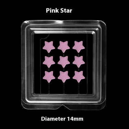 Soluble hyaluronic acid invisible microneedle acne patch sheet with 9 pieces in blister box