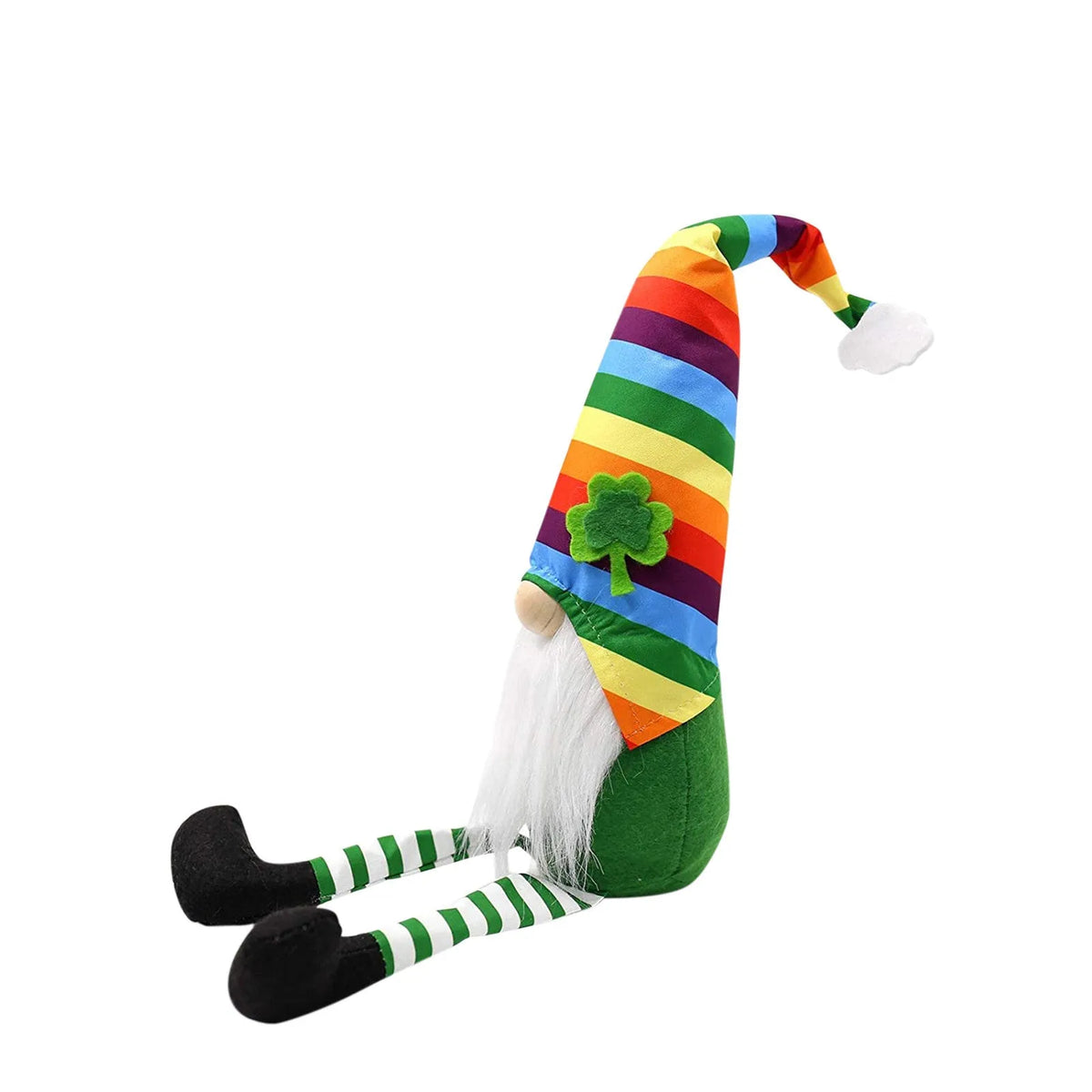 St Patrick's Day faceless doll dwarf plush decoration in cloth, cartoon style, available in 01 and 02 sizes and 01color or 02color.