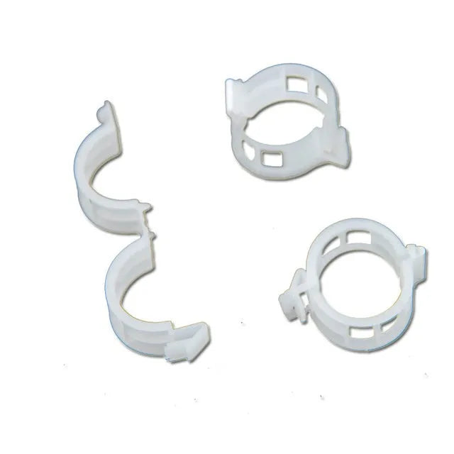 Set of 50 plastic plant grafting clips for tomato flower and garden twig support