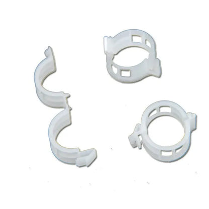 Set of 50 plastic plant grafting clips for tomato flower and garden twig support
