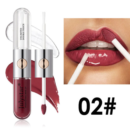Women's lasting lip gloss in 6ml tube with nine shade options from 01Style to 09Style