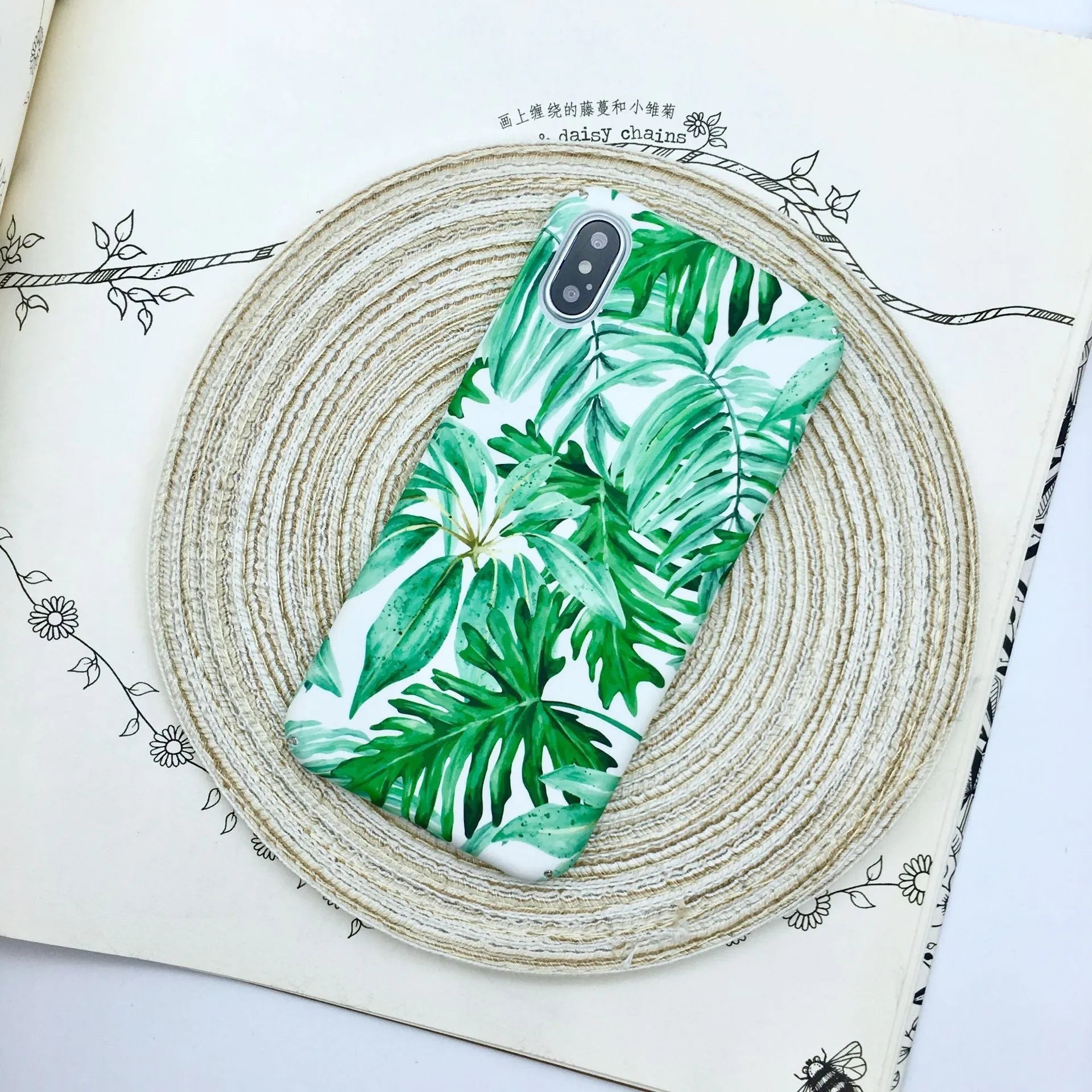 Green painted PC phone case back cover for OPPO VIVO iPhone smartphones