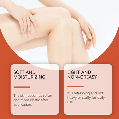 100ml bottle of body tightening massage oil with rose oil and vitamin E.