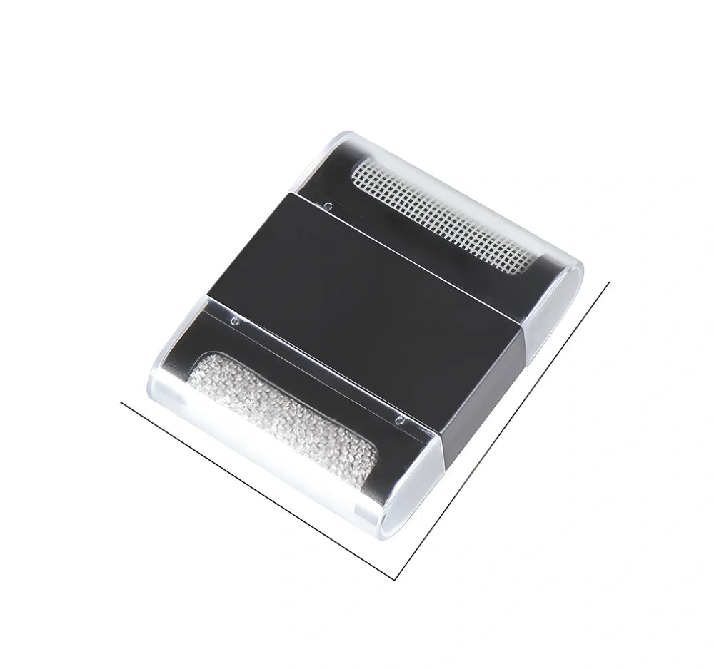 Manual clothes cleaning brush with removable catching net for removing pilling from sweaters