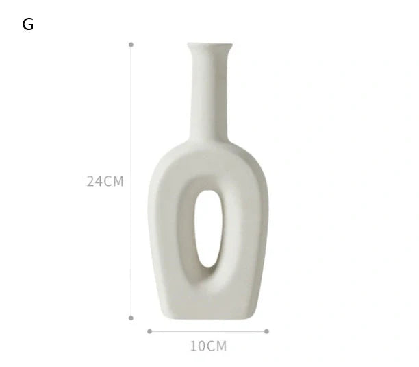 Elegant Nordic Ceramic Vase for stylish home decor