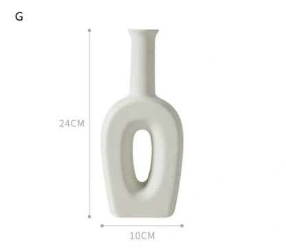 Elegant Nordic Ceramic Vase for stylish home decor
